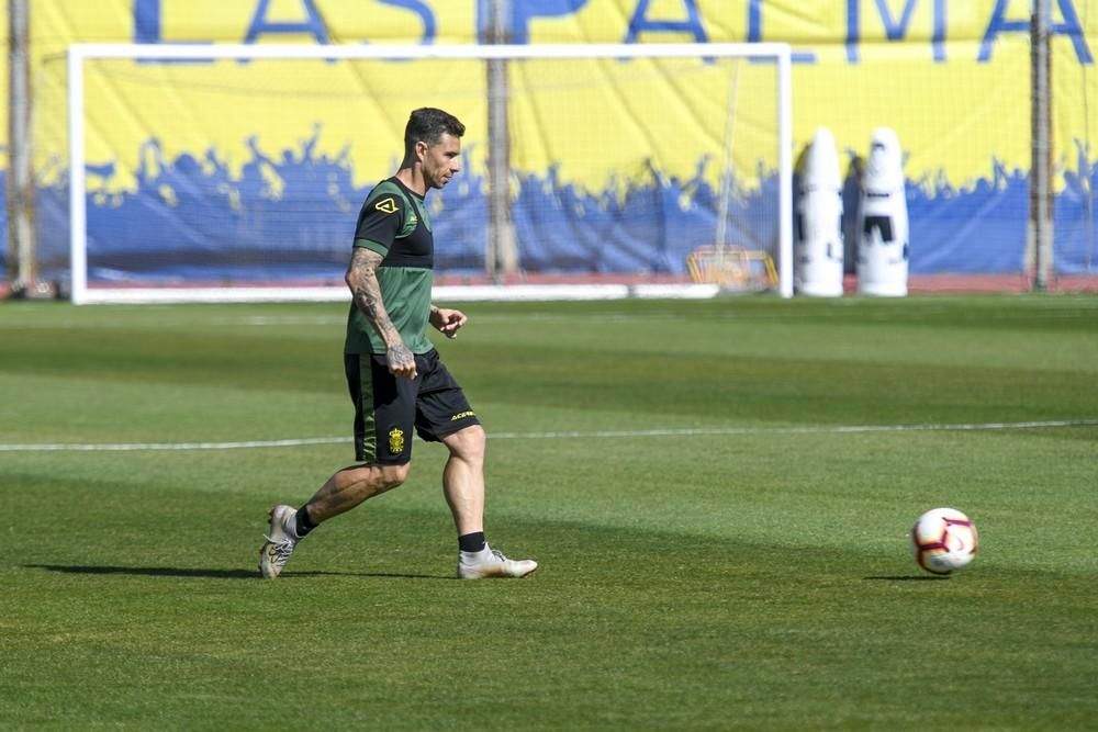 Entrenamiento de la UD Las Palmas (20/02/2019)