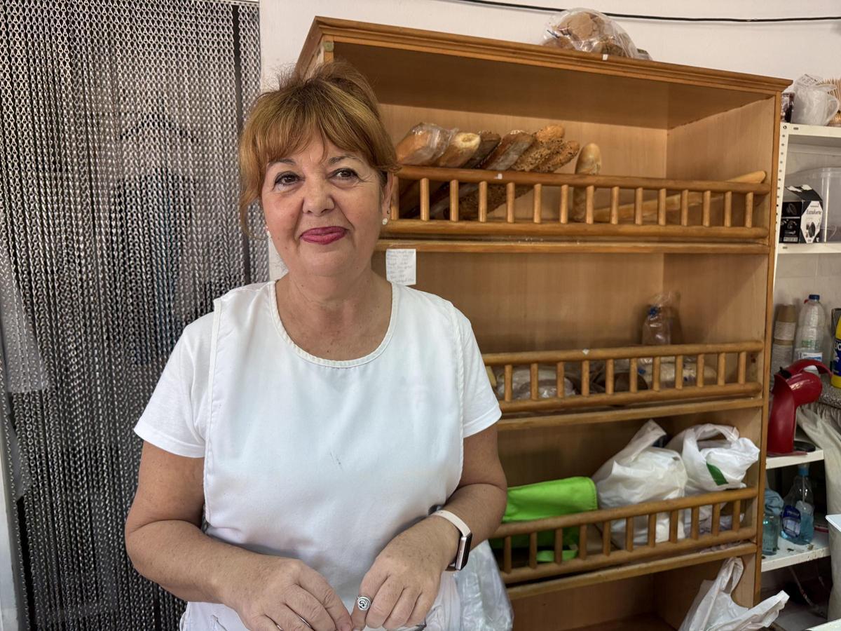 Carmen Cárcel, en la pastelería Bon Gust.