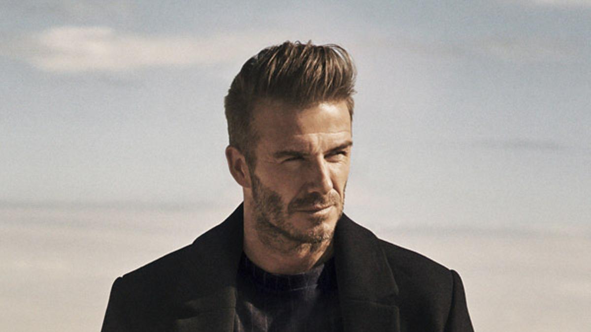 David Beckham con prendas de su colección para H&amp;M