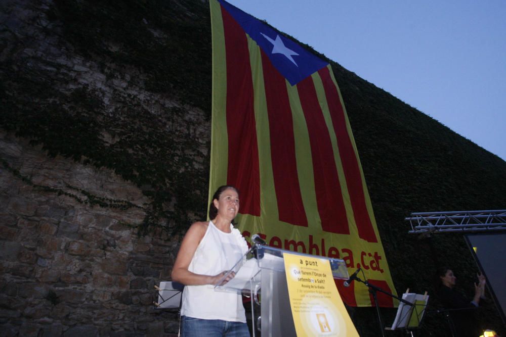 Assaig de la Diada a Girona