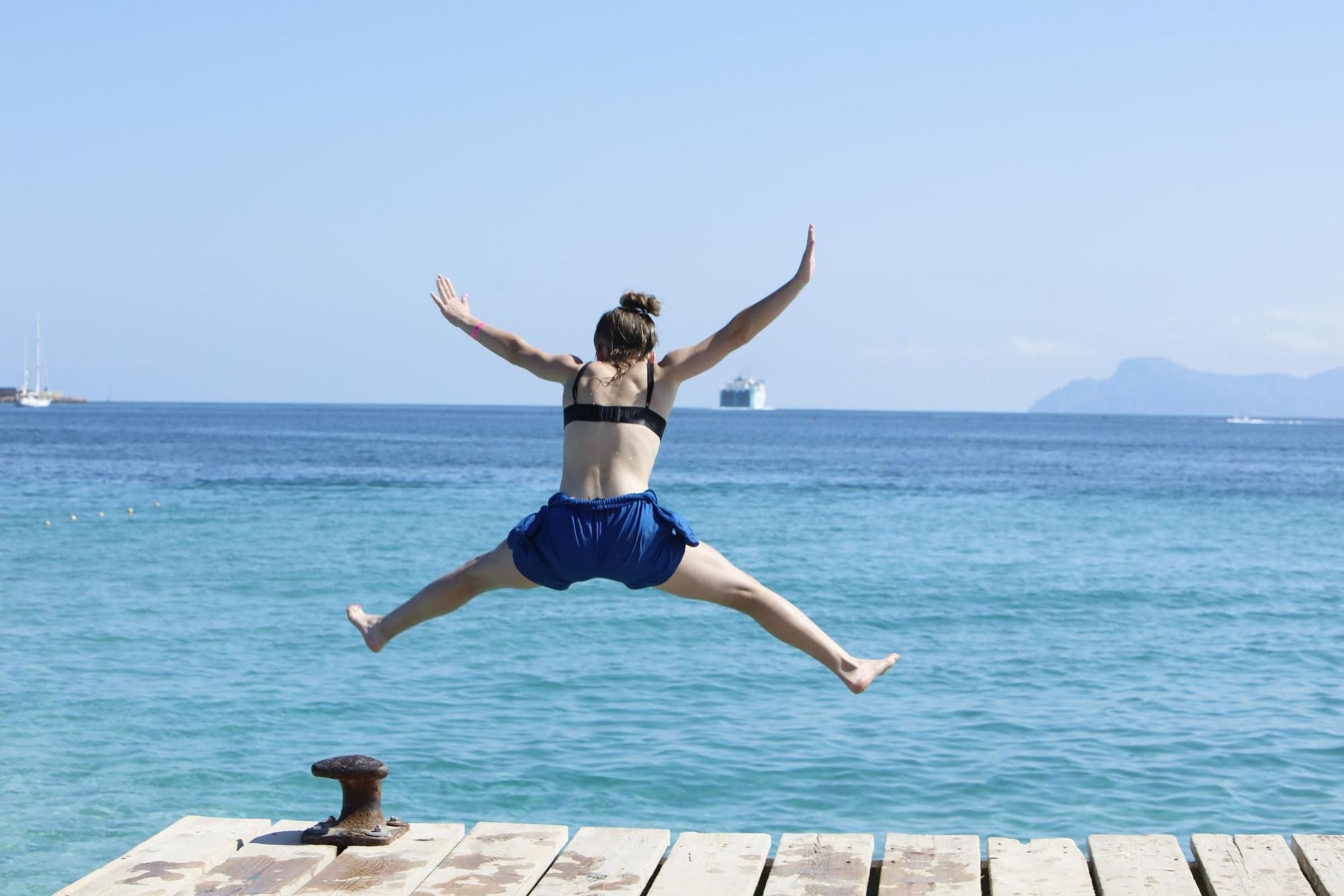 Sommer-Urlaub im Oktober: So sieht es derzeit am Strand von Alcúdia auf Mallorca aus