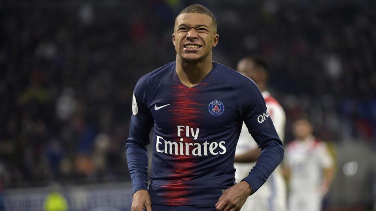 Mbappé salió en el segundo tiempo ante el Villefranche-Beaujolais