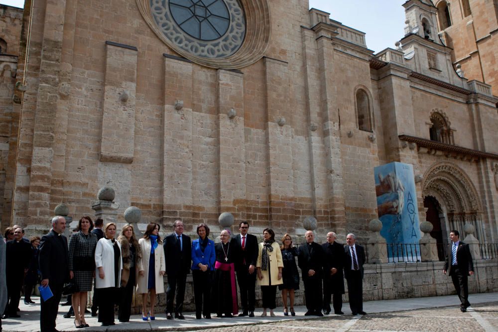 El estreno de la exposición Aqva en imágenes