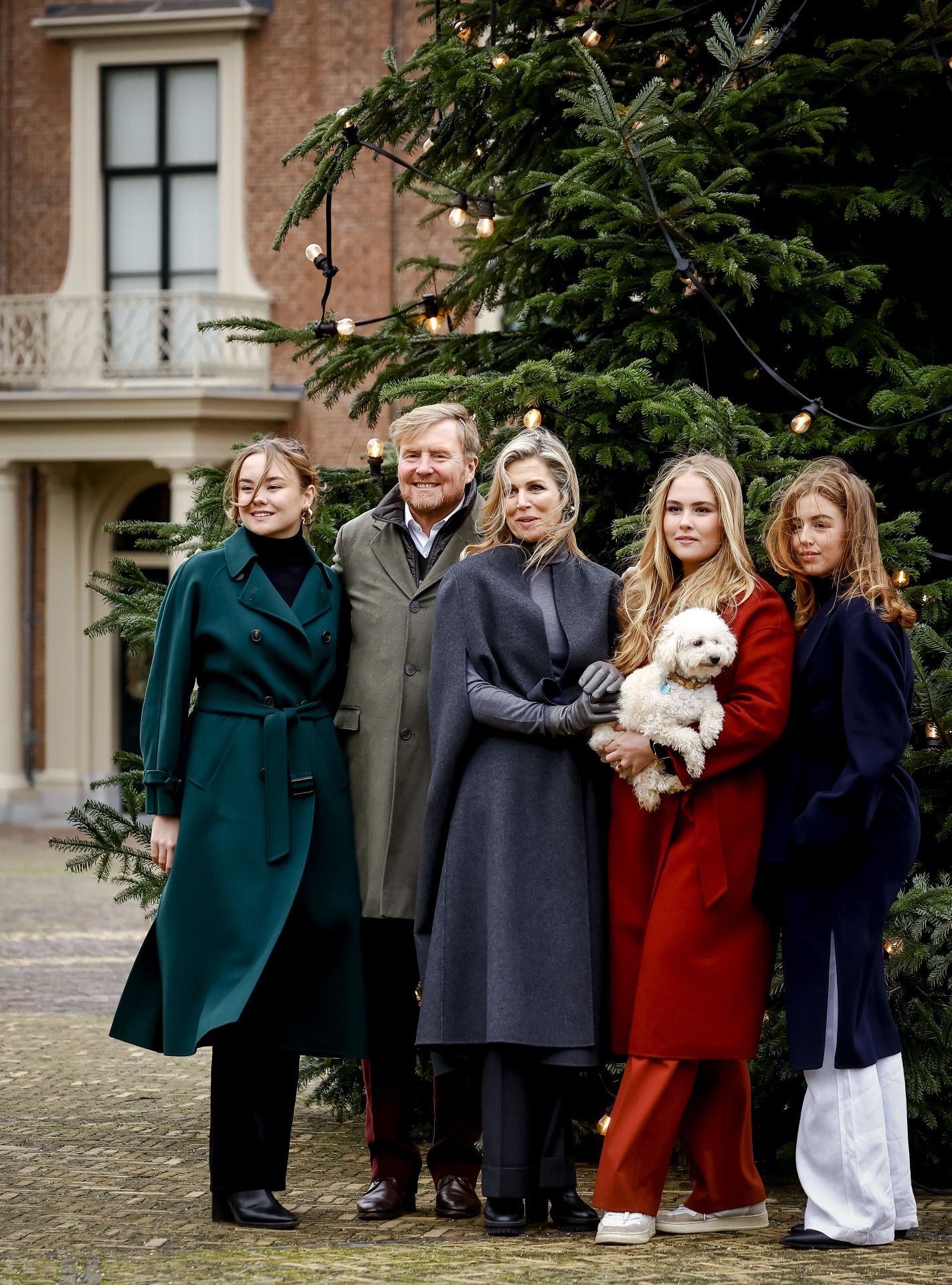 La familia real holandesa