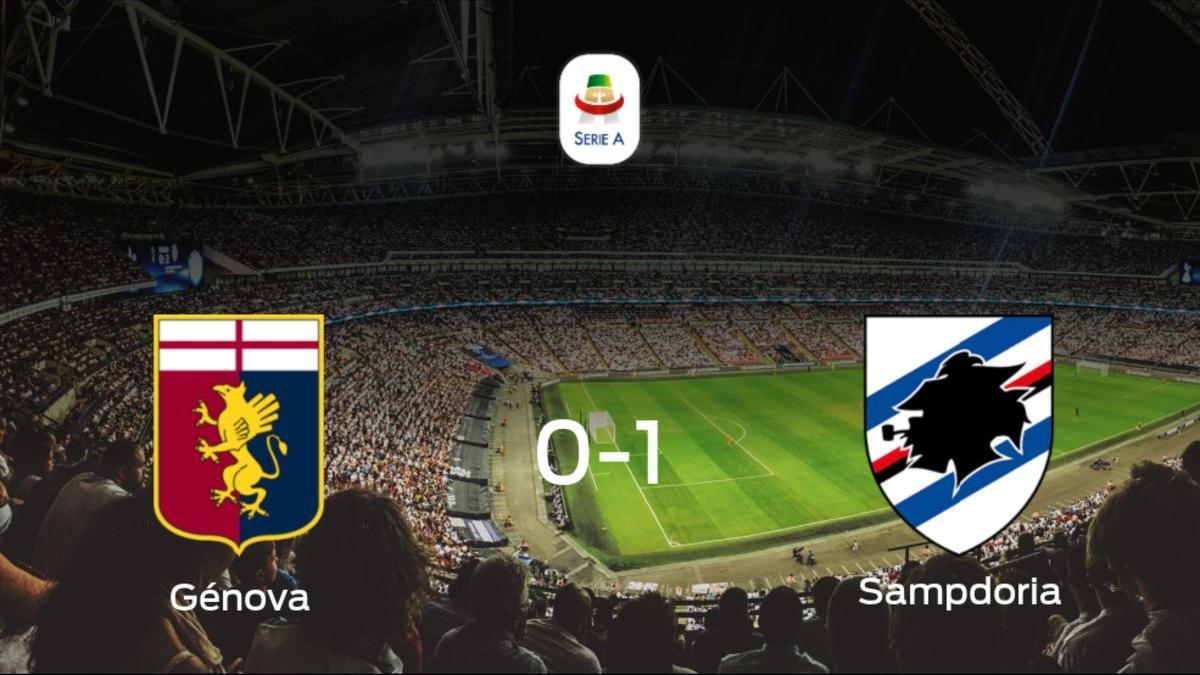 La Sampdoria aprovecha la segunda parte para ganar al Génova (0-1)
