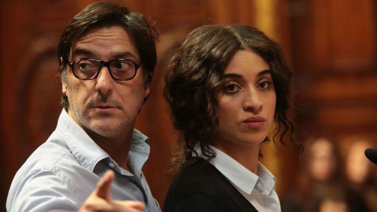 Camélia Jordana y Daniel Auteuil, en un fotograma de 'Una razón brillante'