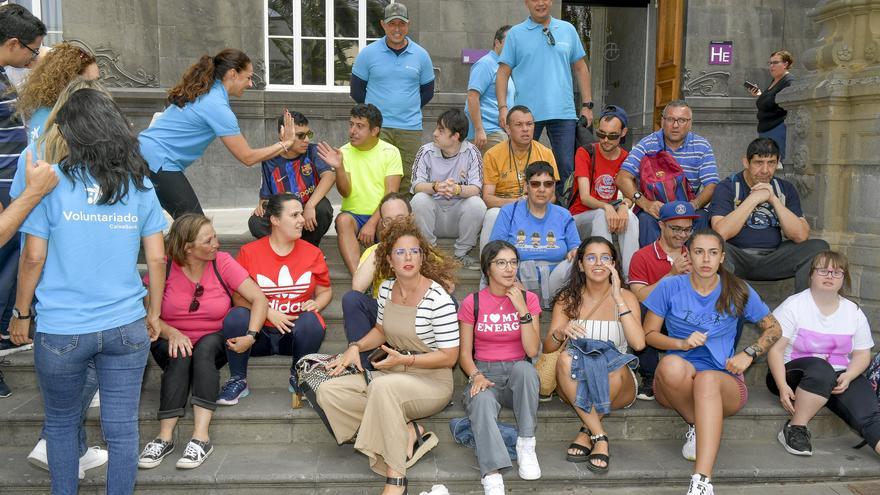 La Caixa y Adepsi organizan una carrera de orientación en el casco histórico