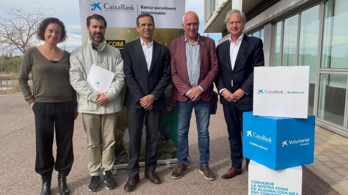 Representants de Leader Ripollès i Caixabank | DDG