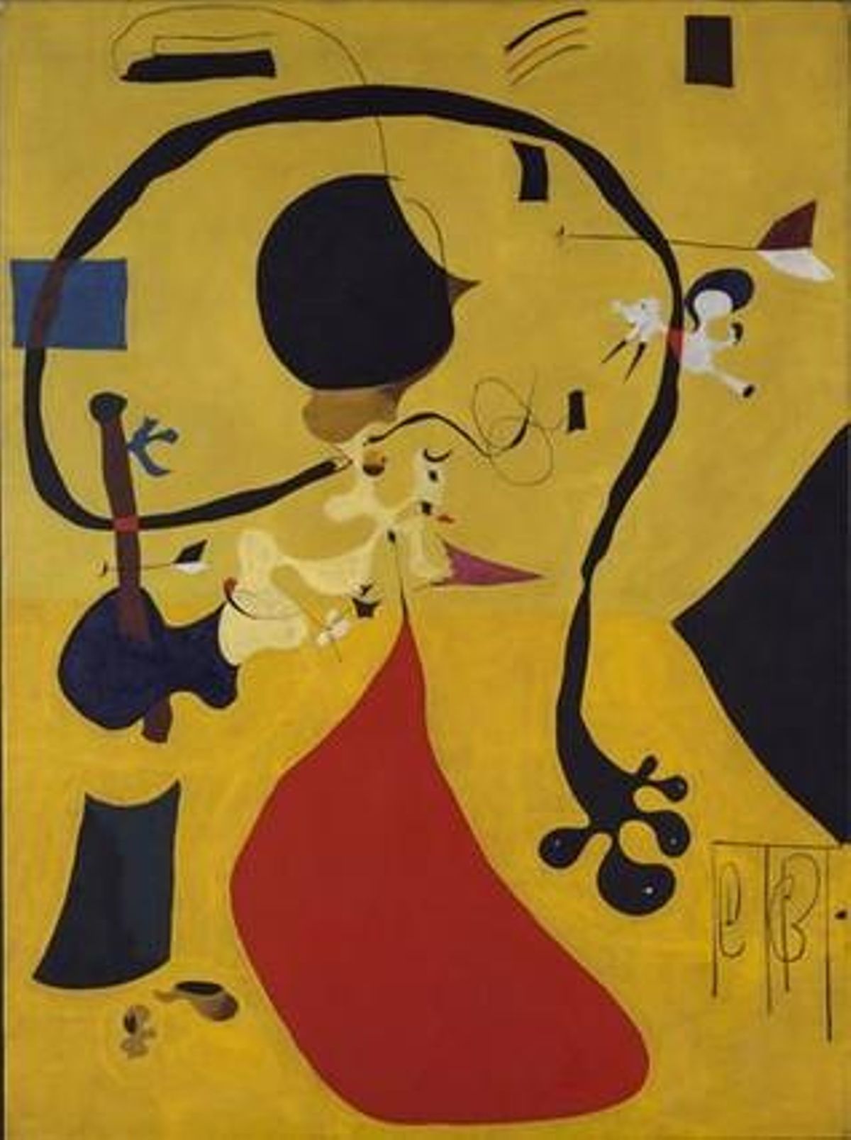 ’Interior holandès 3’, de Joan Miró.