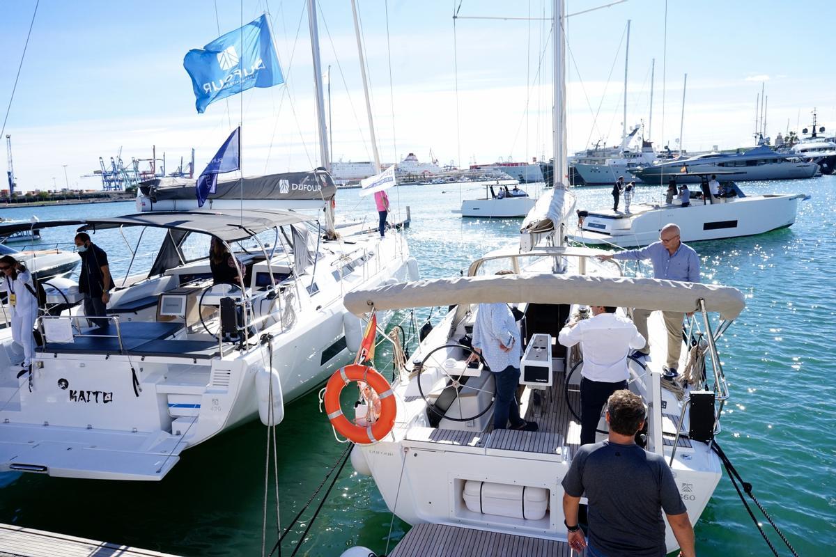 Panorámica del Valencia Boat Show