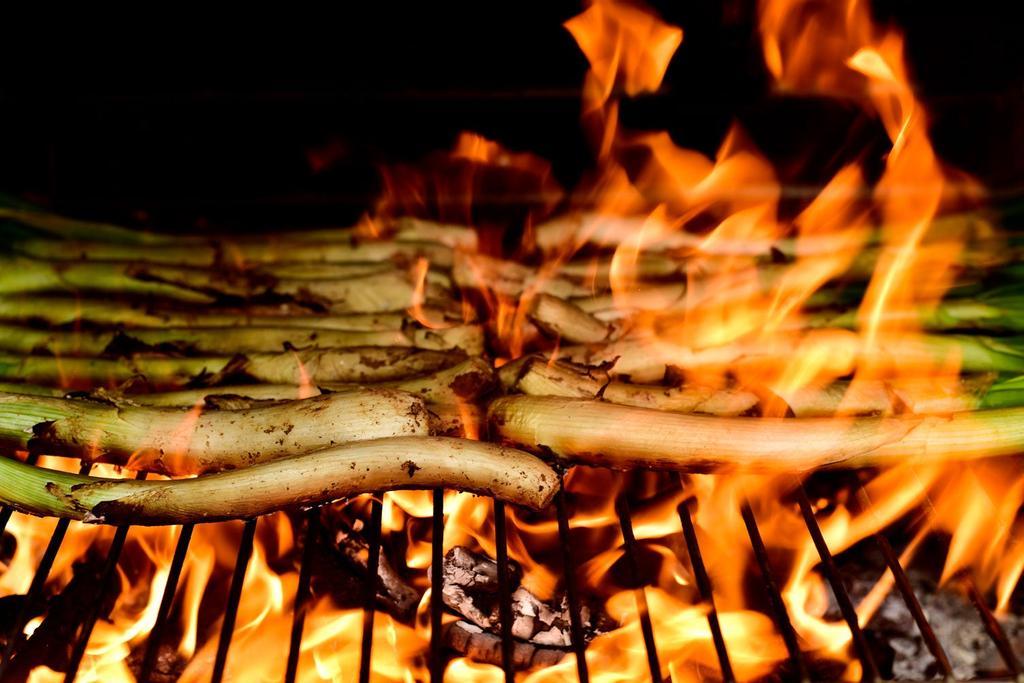 Calçots en Cataluña