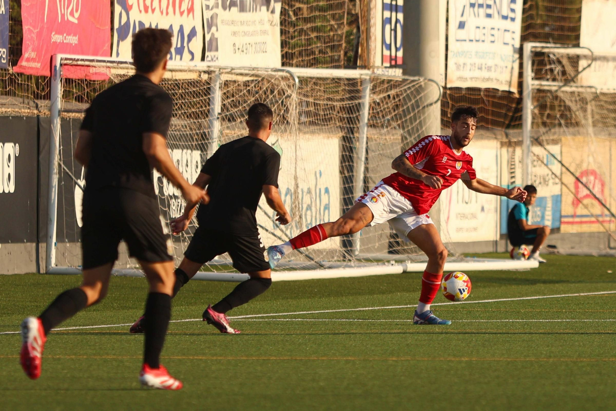 Partido entre la Peña Deportiva y la SD Ibiza