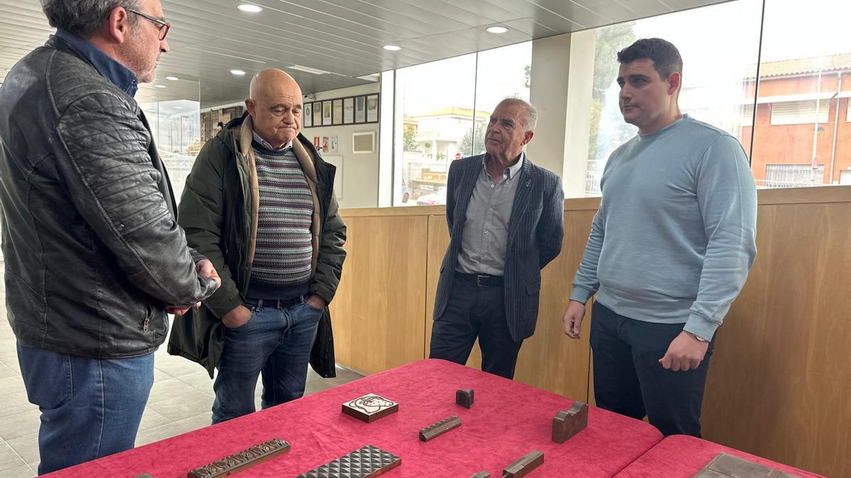 Selección de las piezas cedidas por Macer al museo de Onda.