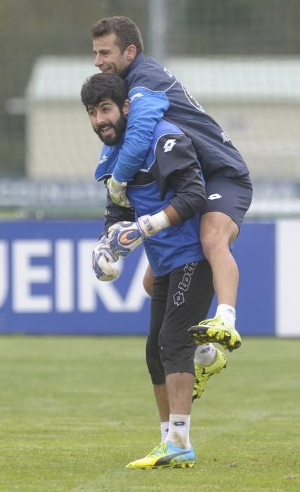 El Deportivo prepara el partido contra Las Palmas