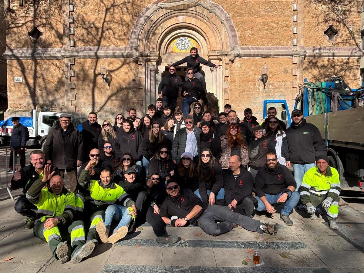 Las imágenes de la fiesta de Sant Antoni de Gràcia