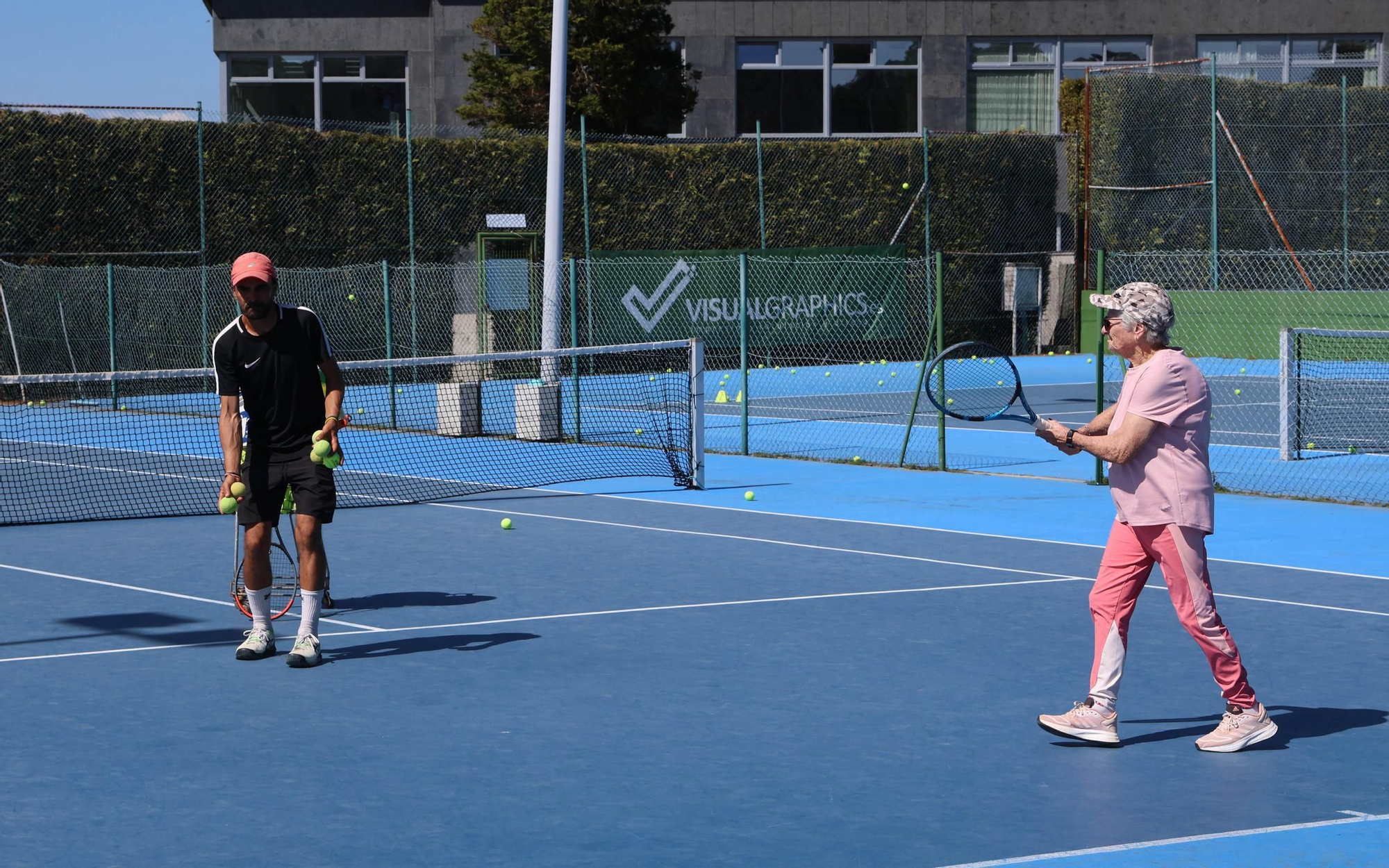 El ‘match ball’ de Esther a sus 90 años: “Estoy como una rosa”