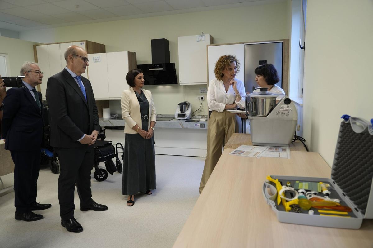 La consejera de Educación, María Pardo, visita el CIFP Ciudad de Zamora
