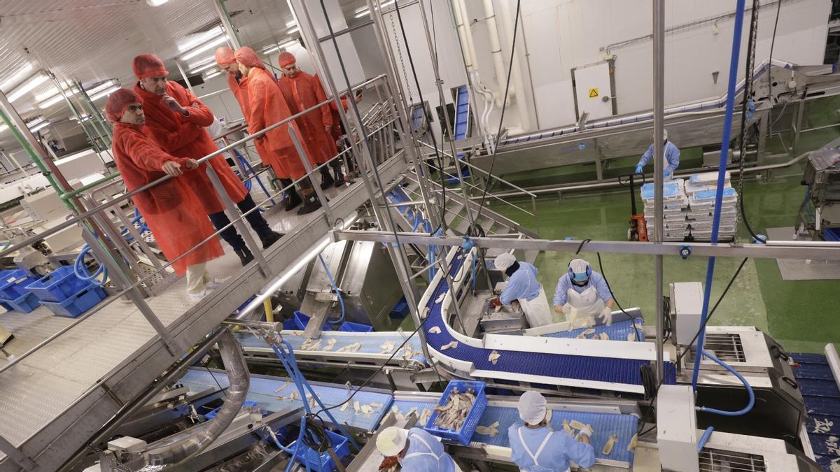 Instalaciones de Cabomar, en el Puerto de Marín