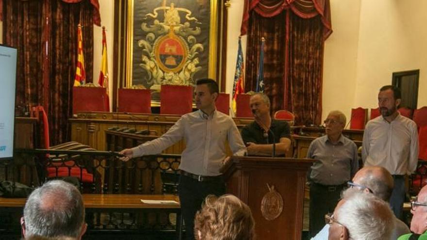 El acto institucional del Día del Mayor, celebrado ayer en el Ayuntamiento.