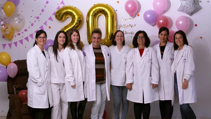 La Asociación Parkinson Alicante cumple 20 años