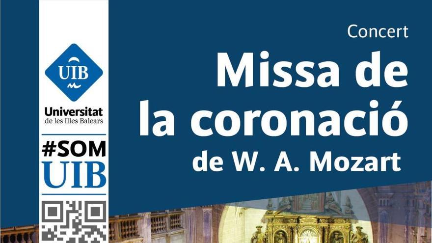 La Misa de Coronación de Mozart, en la Iglesia Monti-Sión a cargo de la UIB
