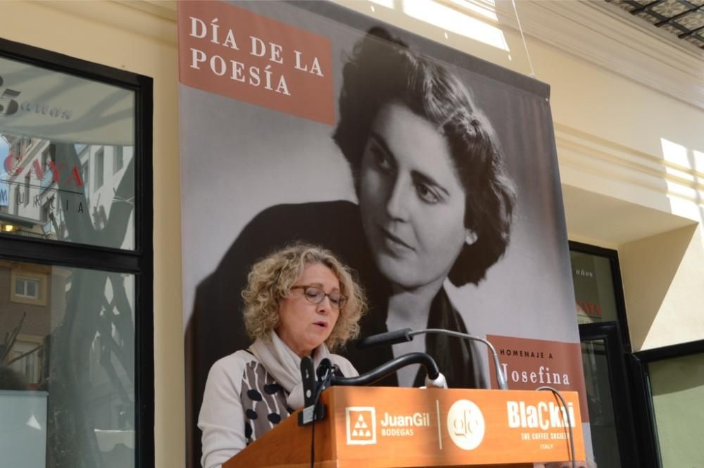 Así se ha celebrado el Día de la Poesía en Murcia