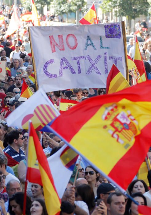 Manifestación en Barcelona por la unidad de España