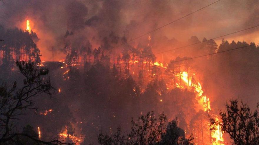 Incendio en Garafía