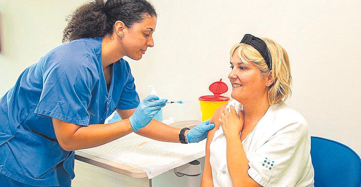 Vacunacion contra la gripe.