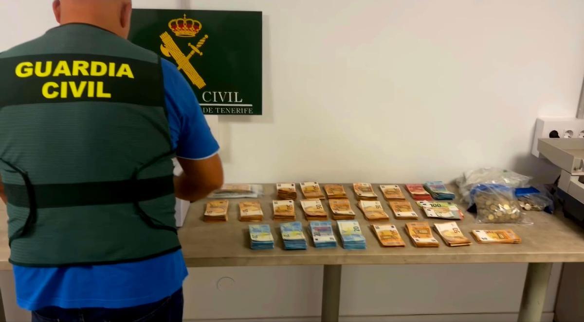 Dinero del grupo de narcotraficantes en el Sur