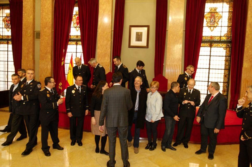 Acto de homenaje a los bomberos