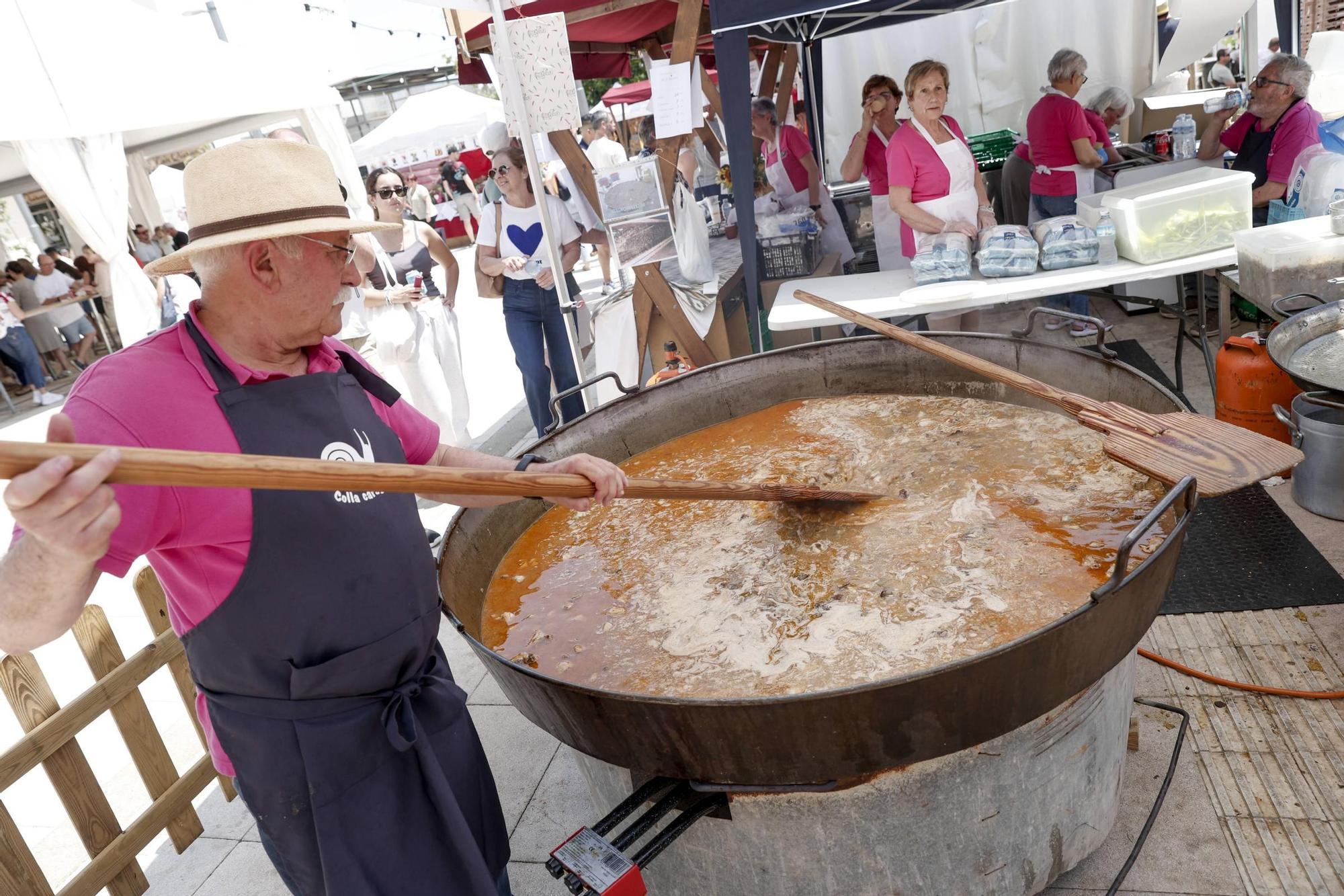La Fira del Caragol de Sant Jordi, en imágenes