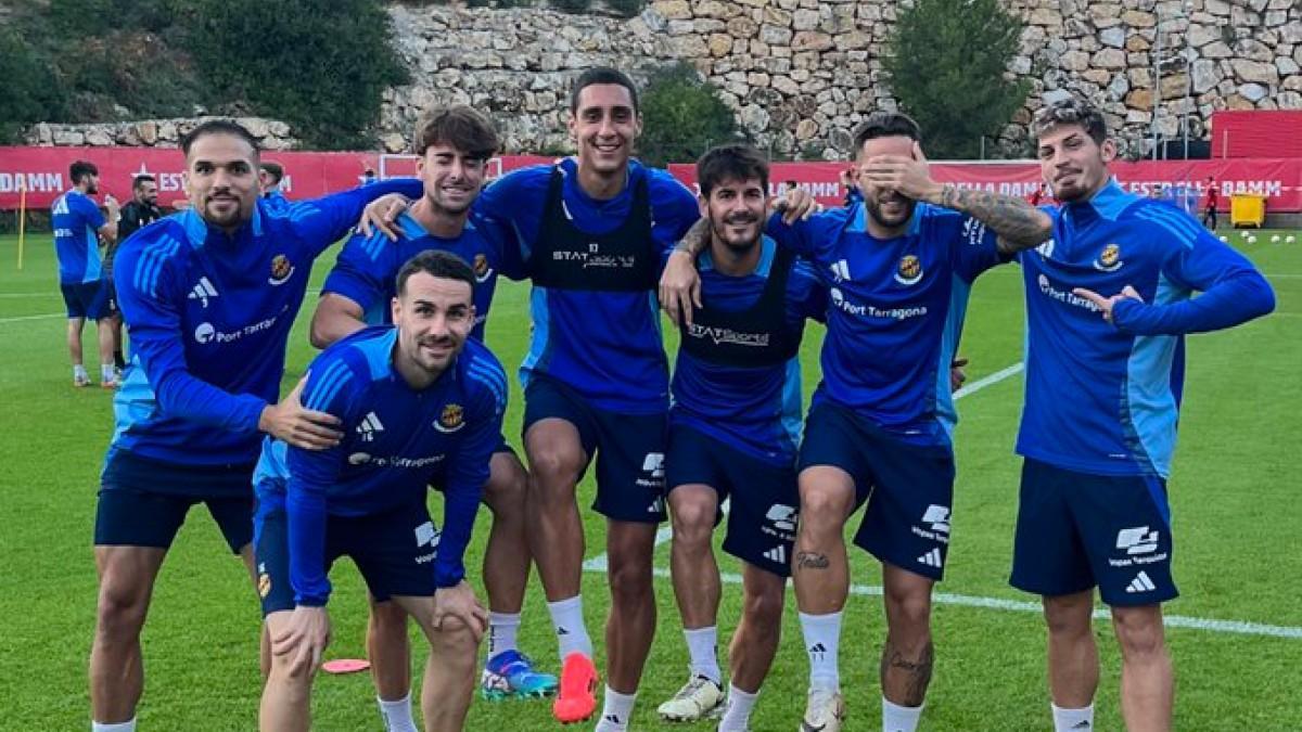 El Nàstic volvió al trabajo con retraso