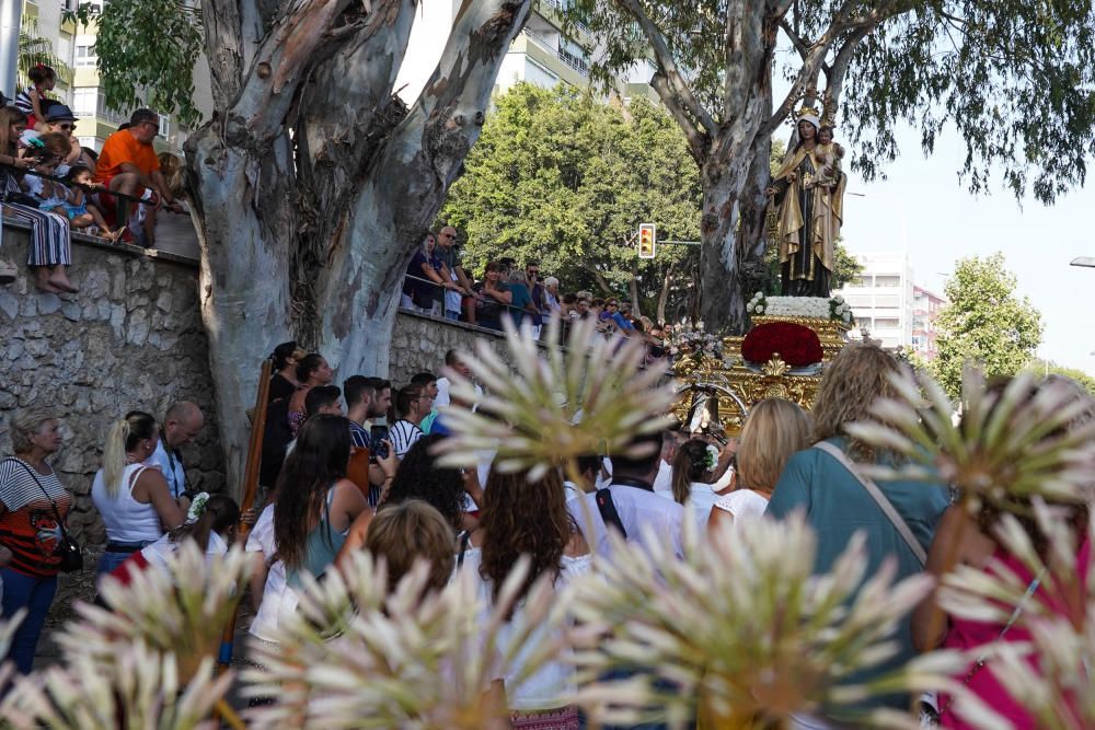 Procesión del Carmen en El Palo