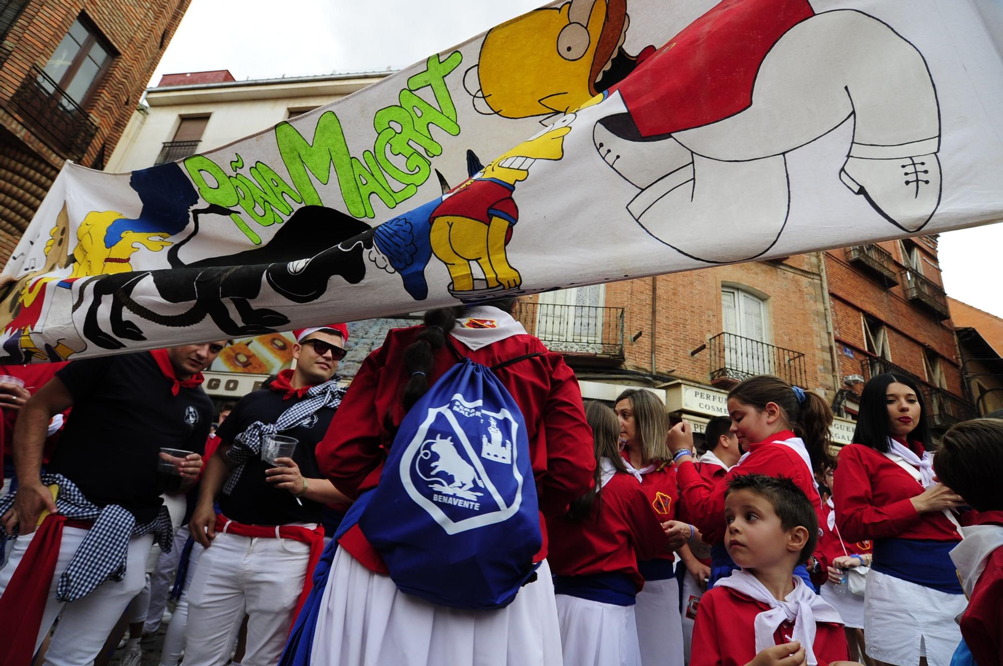 El chupinazo de Rencoroso: Así ha estado la Plaza Mayor de Benavente