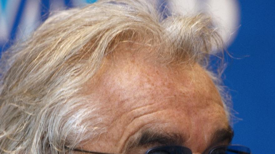 El italiano Flavio Briatore, jefe del equipo Renault de Fórmula Uno.