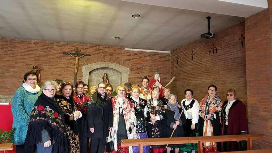 Mujeres de Morales celebran la fiesta de águedas