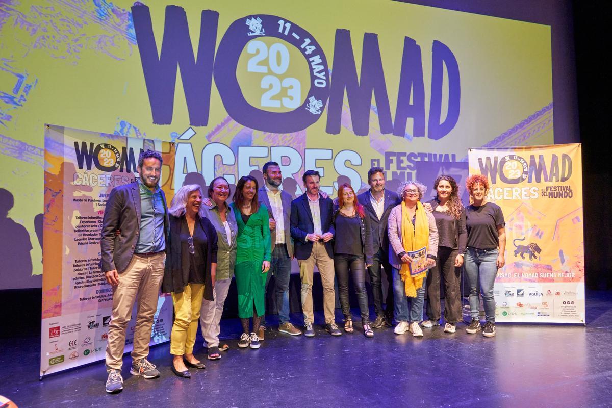 Presentación del Womad Cáceres 2023