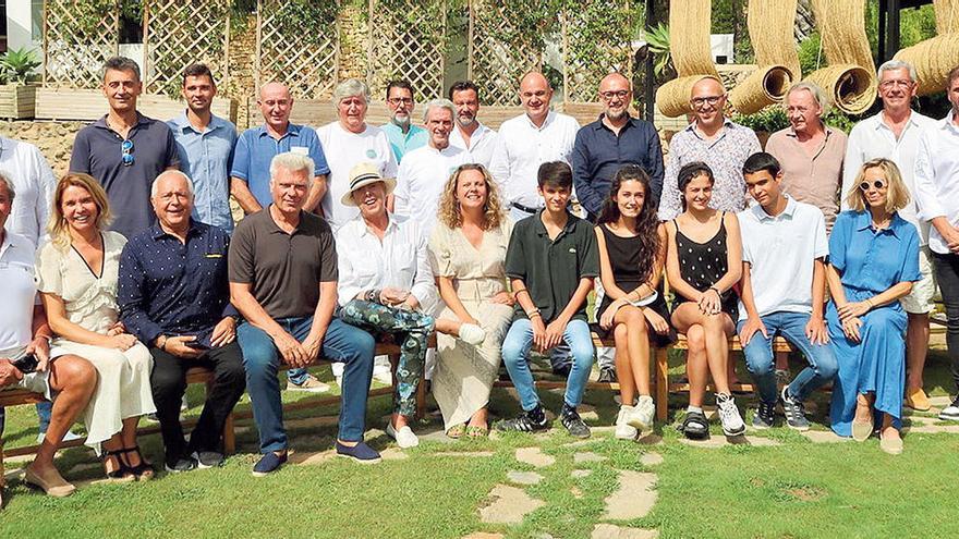 Los asistentes a la asamblea de la Academía de Gastronomía de Ibiza y Formentera, que se celebró en agosto de 2020.