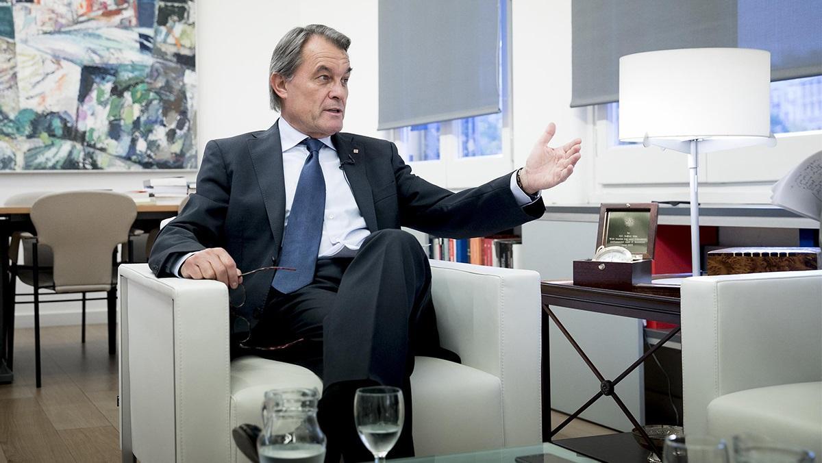 Entrevista a Artur Mas, expresidente de la Generalitat