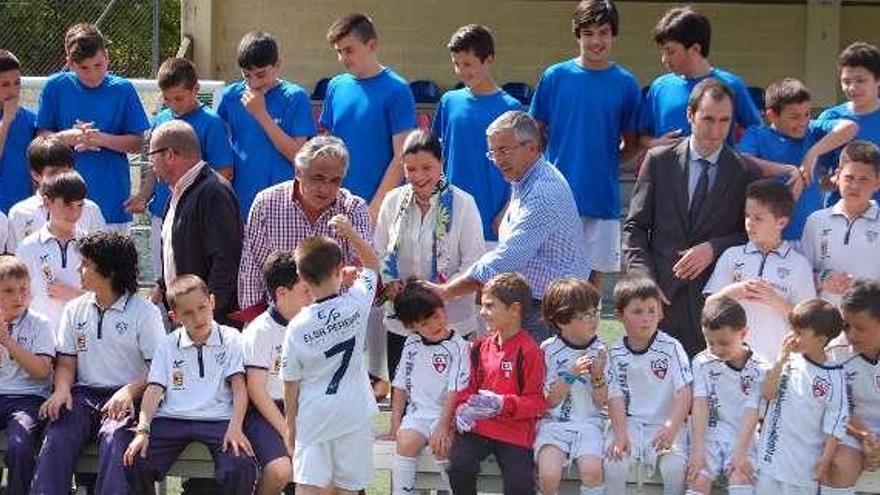 Momento de la presentación del torneo.  // FdV