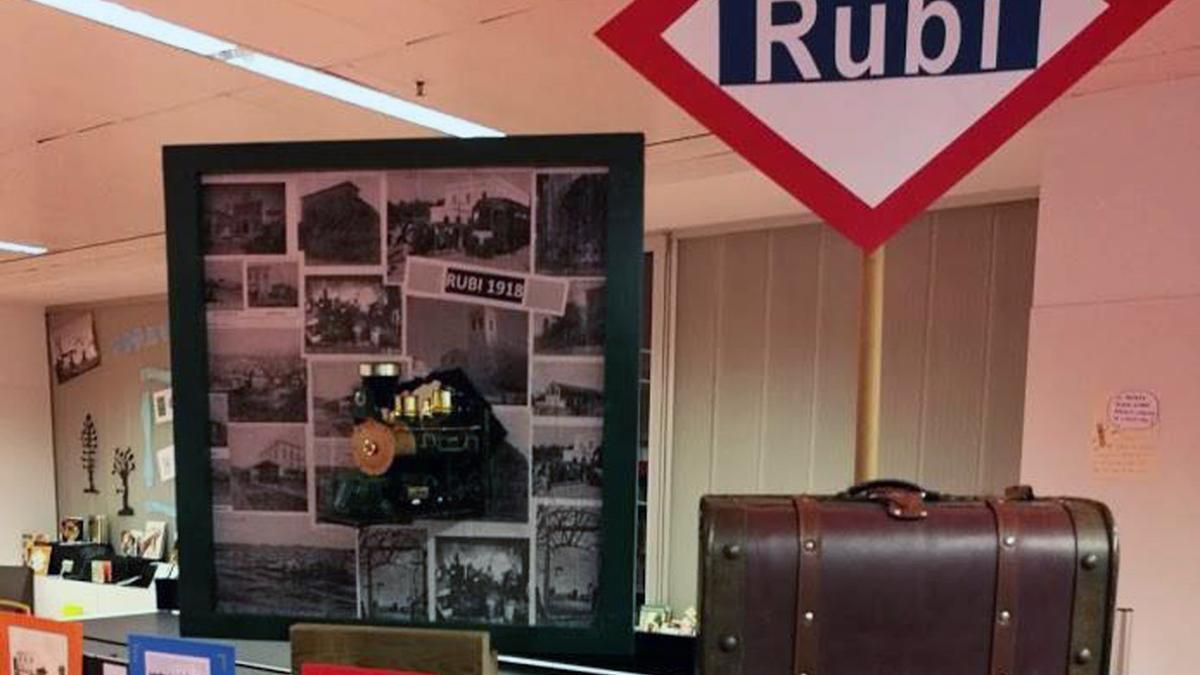 Conmemoración de la llega del tren a Rubí hace 100 años.