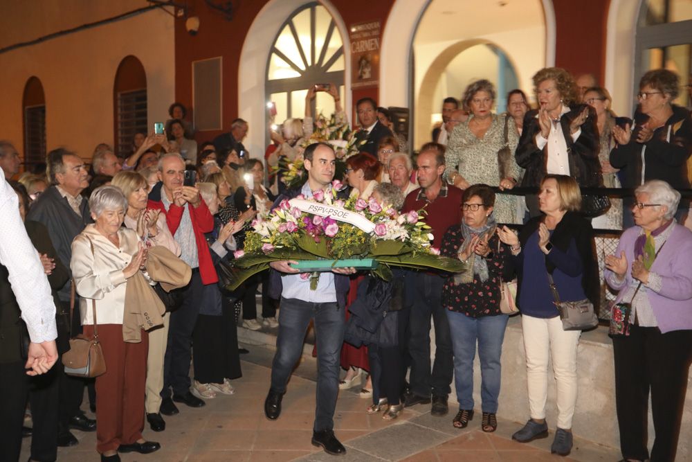 Homenaje al Padre Jaime en el Port de Sagunt.