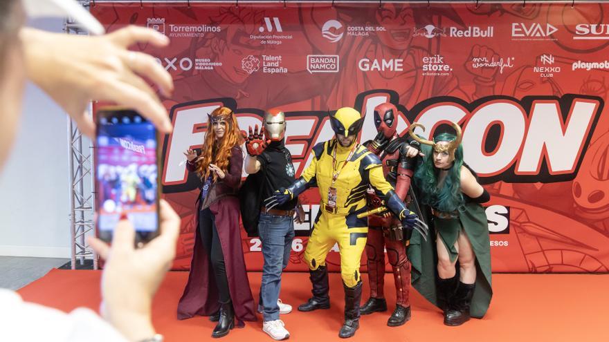 El cómic, el manga y la cultura 'geek' toman Torremolinos en el octavo Festival FreakCon