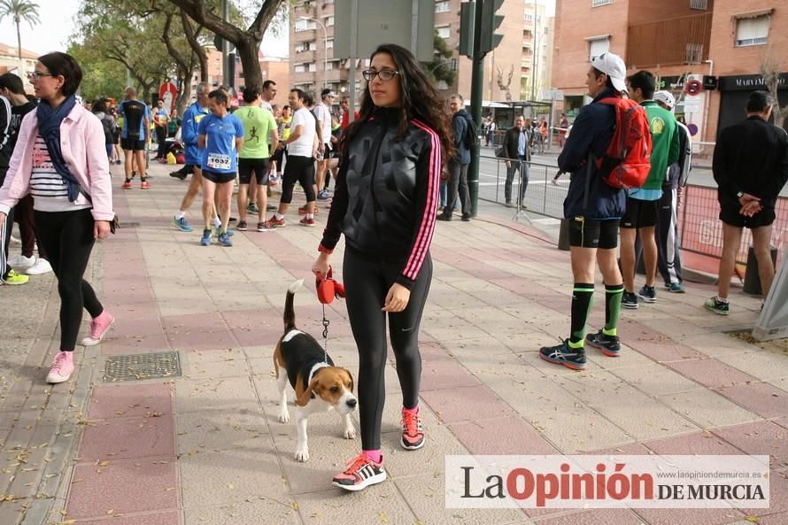 Media Maratón de Murcia: grupos y corredores