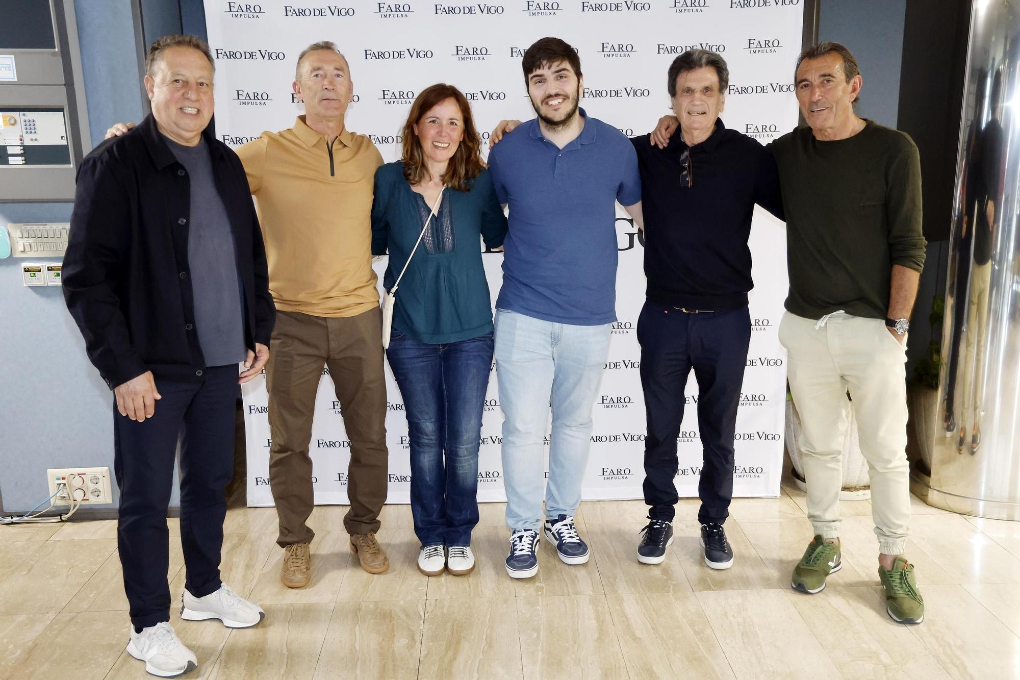 Encuentro de exjugadores y capitanes del Celta con suscriptores de FARO