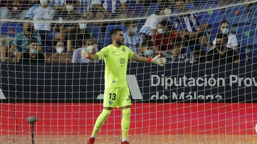 Dani Martín y su gran día bajo palos ante el Real Valladolid