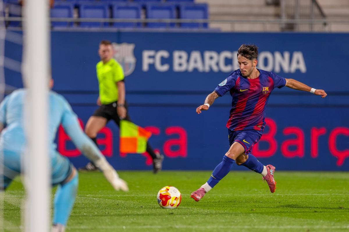 Las mejores imágenes del Barça Atlètic vs Castellón B (4-0)