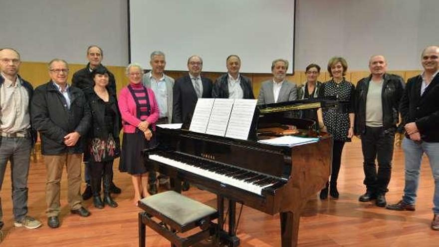 Ensayo del album &#039;Cantos á natureza&#039; en Vila de Cruces