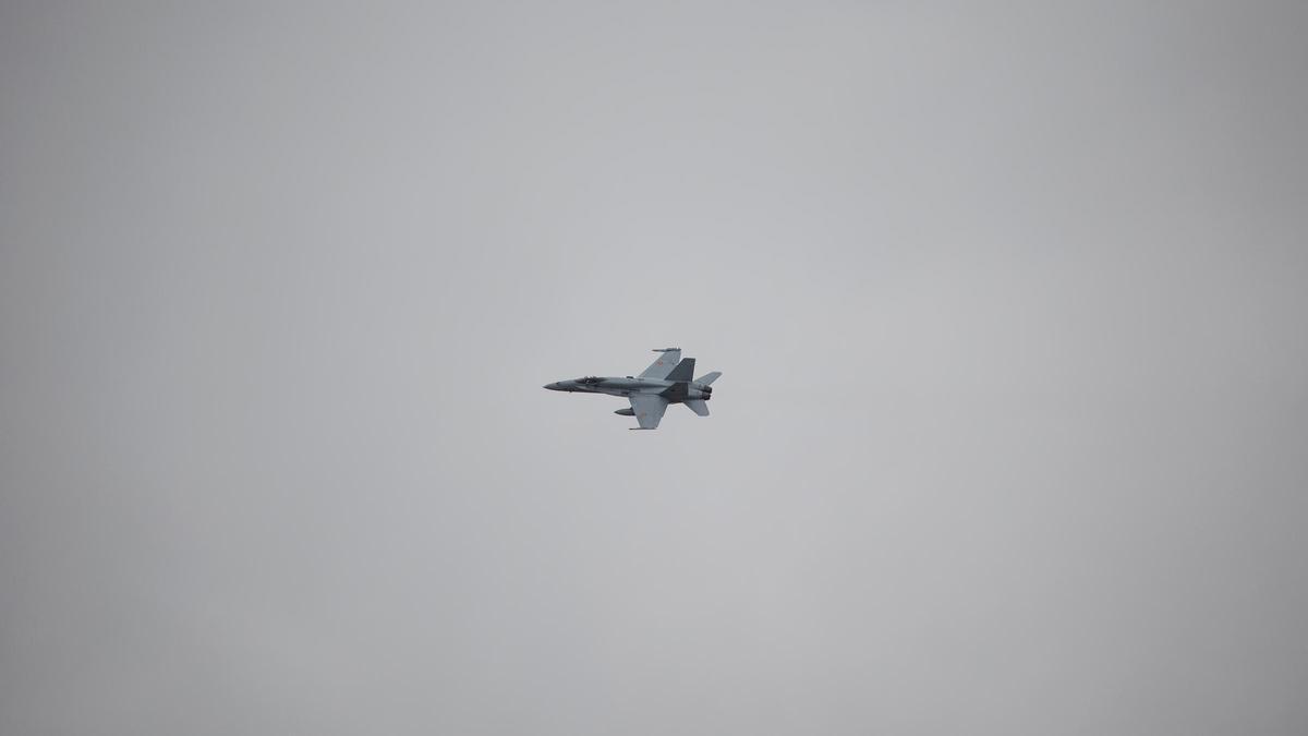 Un f-18, en una imagen de archivo.